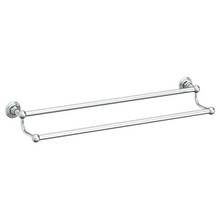 Watermark 322-0.2A-WH - Wall Mounted Double Towel Bar, 24''