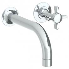 Watermark 34-1.2-B9M-PC - Wall Mounted 2 Hole Lavatory Set with 7 1/2'' CTC Spout