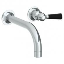 Watermark 34-1.2-H4-PC - Wall Mounted 2 Hole Lavatory Set with 7 1/2'' CTC Spout