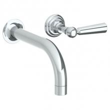 Watermark 34-1.2-S1A-PC - Wall Mounted 2 Hole Lavatory Set with 7 1/2'' CTC Spout