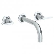 Watermark 34-5-DD2-PC - Wall Mounted 3 Hole Bath Set