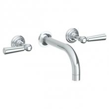 Watermark 34-5-S1A-PC - Wall Mounted 3 Hole Bath Set