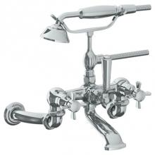 Watermark 34-5.2-B9M-PC - Wall Mounted Exposed Bath Set with Hand Shower