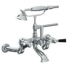 Watermark 34-5.2-H4-PC - Wall Mounted Exposed Bath Set with Hand Shower