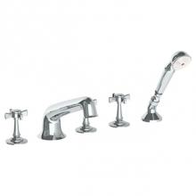 Watermark 34-8.1-B9M-PC - Deck Mounted 5 Hole Bath Set