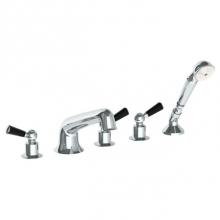 Watermark 34-8.1-H4-PC - Deck Mounted 5 Hole Bath Set