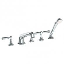 Watermark 34-8.1-S1A-PC - Deck Mounted 5 Hole Bath Set