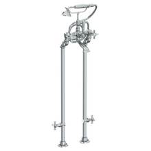 Watermark 34-8.3STP-B9M-GP - Floor Standing Bath Set with Hand Shower and Shut-Off Valves