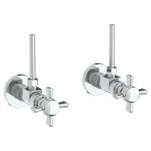 Watermark 34-MAS1-B9M-PC - Lavatory Angle Stop Kit -1/2'' Compression x 3/8'' OD Compression