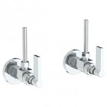 Watermark 34-MAS1-DD2-PC - Lavatory Angle Stop Kit -1/2'' Compression x 3/8'' OD Compression