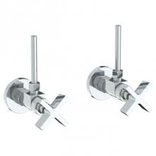 Watermark 34-MAS1-DD3-PC - Lavatory Angle Stop Kit -1/2'' Compression x 3/8'' OD Compression