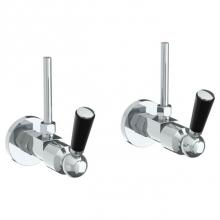 Watermark 34-MAS1-H4-PC - Lavatory Angle Stop Kit -1/2'' Compression x 3/8'' OD Compression