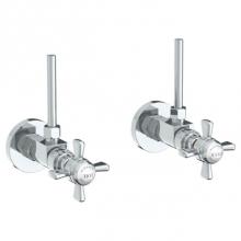 Watermark 34-MAS1-S1-PC - Lavatory Angle Stop Kit -1/2'' Compression x 3/8'' OD Compression