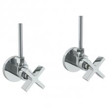 Watermark 34-MAS2-DD3-PC - Lavatory Angle Stop Kit -1/2'' IPS x 3/8'' OD Compression