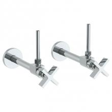 Watermark 34-MAS3-DD3-PC - Lavatory Angle Stop Kit -1/2'' Sweat x 3/8'' OD Compression
