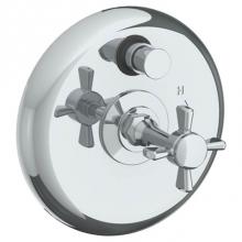Watermark 34-P90-B9M-PC - Wall Mounted Pressure Balance Shower Trim with Diverter, 7'' dia.