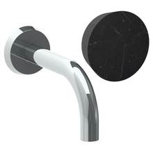 Watermark 36-1.2S-NM-PC - Wall Mounted 2 Hole Lavatory Set with 6'' spout