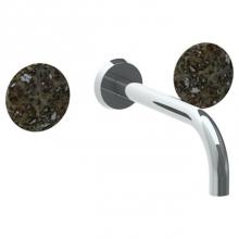 Watermark 36-2.2M-MM-PC - Wall Mounted 3 Hole Lavatory Set with 8 3/4'' spout