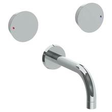 Watermark 36-5-BL1-WH - Wall Mounted 3 hole Bath Set