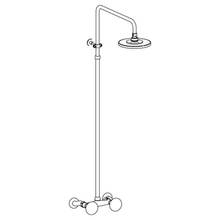 Watermark 36-6.1-WM-GP - Wall Mounted Exposed Shower