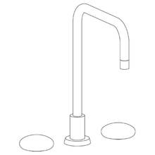 Watermark 36-7-HL-GP - Deck Mounted 3 Hole Square Top Kitchen Faucet