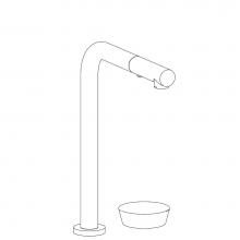 Watermark 36-7.1.3P1-CM-PC - Deck Mounted 2 Hole Square Top Kitchen Faucet with Pull Out Spray