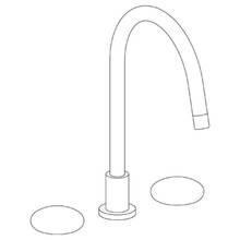 Watermark 36-7G-HD-GP - Deck Mounted 3 Hole Gooseneck Kitchen Faucet