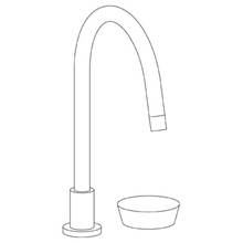 Watermark 36-7.1.3G-IW-WH - Deck Mounted 2 Hole Gooseneck Kitchen Faucet