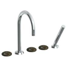 Watermark 36-8.1-MM-GP - Deck Mounted 5 hole Gooseneck Bath set