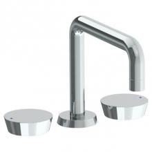 Watermark 36-8.26-BL1-PC - Deck Mounted 3 hole Square Bath set