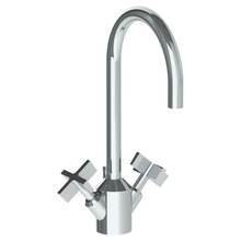 Watermark 37-1-BL3-GP - Deck Mounted 2 Handle Monoblock Lavatory Mixer