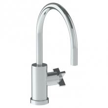 Watermark 37-7.3G-BL3-PC - Deck Mounted 1 Hole Gooseneck Kitchen Faucet
