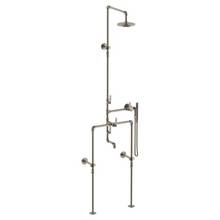 Watermark 38-3.91FLT-EV4-GP - Floor Mounted Exposed Thermostatic Tub/ Shower With Hand Shower Set