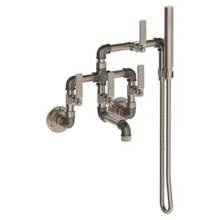 Watermark 38-5.2-K-EV4-GP - Wall Mounted Exposed Bath Set with Hand Shower