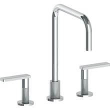 Watermark 70-7-RNK8-WH - Deck Mounted 3 Hole Square Top Kitchen Faucet