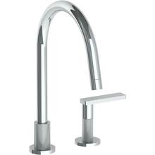 Watermark 70-7.1.3G-RNK8-PC - Deck Mounted 2 Hole Gooseneck Kitchen Faucet