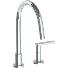 Watermark 70-7.1.3G-RNS4-PC - Deck Mounted 2 Hole Gooseneck Kitchen Faucet