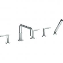 Watermark 70-8.1-RNK8-WH - Deck Mounted 5 Hole Bath Set