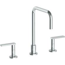 Watermark 71-7-LLD4-GP - Deck Mounted 3 Hole Square Top Kitchen Faucet