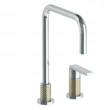 Watermark 71-7.1.3-LLP5V-PC - Deck Mounted 2 Hole Square Top Kitchen Faucet