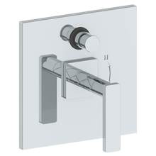 Watermark 71-P90-LLD4-GP - Wall Mounted Pressure Balance Shower Trim with Diverter, 7''