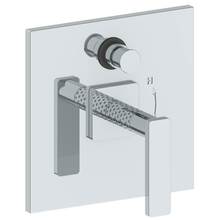 Watermark 71-P90-LLP5-WH - Wall Mounted Pressure Balance Shower Trim with Diverter, 7''