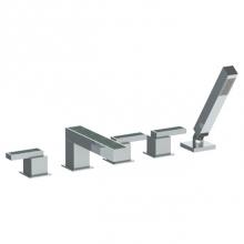 Watermark 97-8.1-J5-PC - Deck Mounted 5 Hole Bath Set