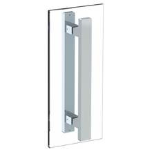 Watermark GB34-DDP-GP - Rectangular 24” double shower door pull/glass mount towel bar