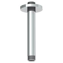 Watermark SS-603AF-WH - 6'' Ceiling Arm With Round Flange