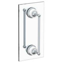 Watermark 180-0.1-12DD-DD-PC - Venetian 12” double shower door pull/ glass mount towel bar