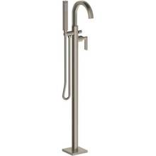 Watermark 64-8.8-BR4-WH - Single Hole Floor Standing Bath Set with Hand Shower