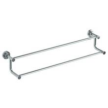 Watermark 70-0.2B-WH - Wall Mounted Double Towel Bar, 30''