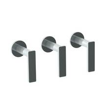 Watermark 70-WTR3-RNK8-GP - Wall Mounted 3-Valve Shower Trim