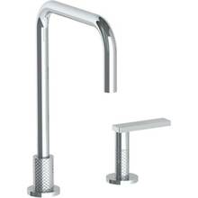 Watermark 71-7.1.3-LLO6-WH - Deck Mounted 2 Hole Square Top Kitchen Faucet